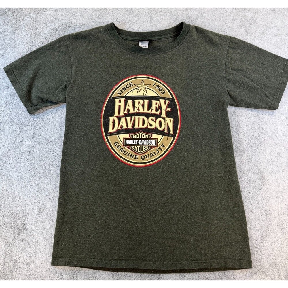 Harley-Davidson Reiman’s Racing T-Shirt Men’s M Holoubek USA Graphic Tee